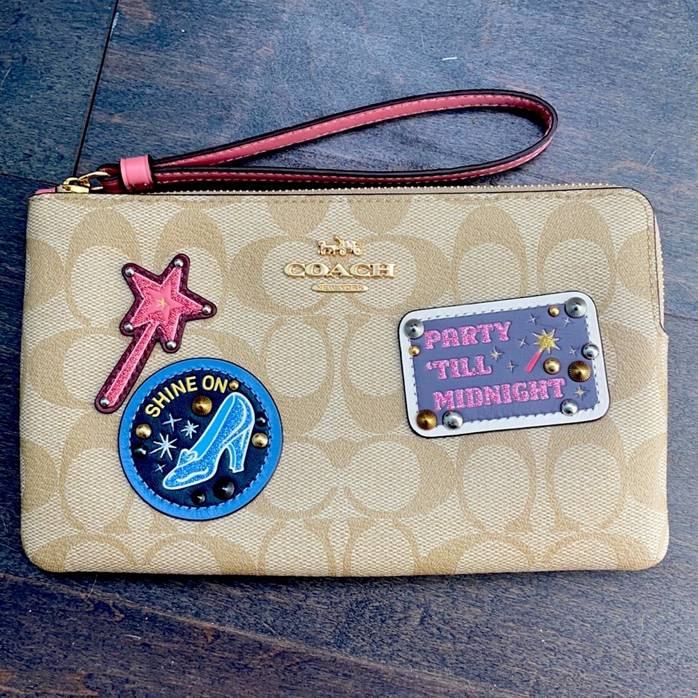 Coach x Disney Large Wristlet NWT